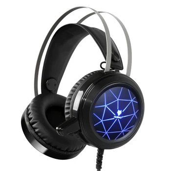 

NUBWO N1 Gaming Headphone Deep Bass Game Headset Earphone Wired With Microphone Voice Control LED Light for Computer PC Promot