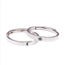 HEYLUOKE Authentic 925 Sterling Silver Moon Sun Ring Lively Wish Rings For Lover GirlFriend Boyfriend Gifts Fine Europe Jewelry цена HEYLUOKE Authentic 925 Sterling Silver Moon Sun Ring Lively Wish Rings For Lover GirlFriend Boyfriend Gifts Fine Europe Jewelry цены онлайн