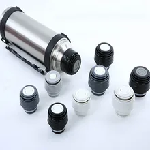 Couvercle de bouteille sous vide, tasse de voyage en plein air, tasse de boisson universelle, bouchon de balle, accessoires, couvercle Thermos en plastique