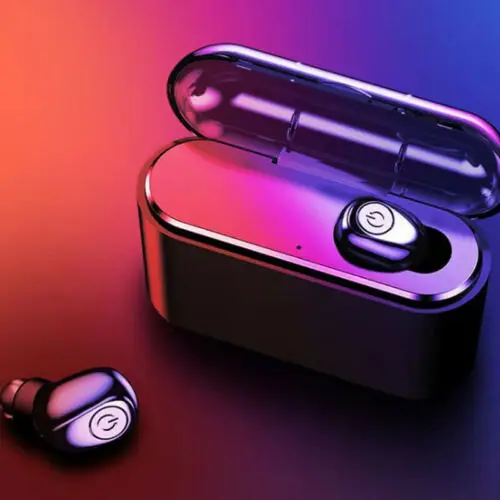 

Bluetooth 5.0 Headset TWS Wireless Earphones Mini Earbuds Stereo IPX5