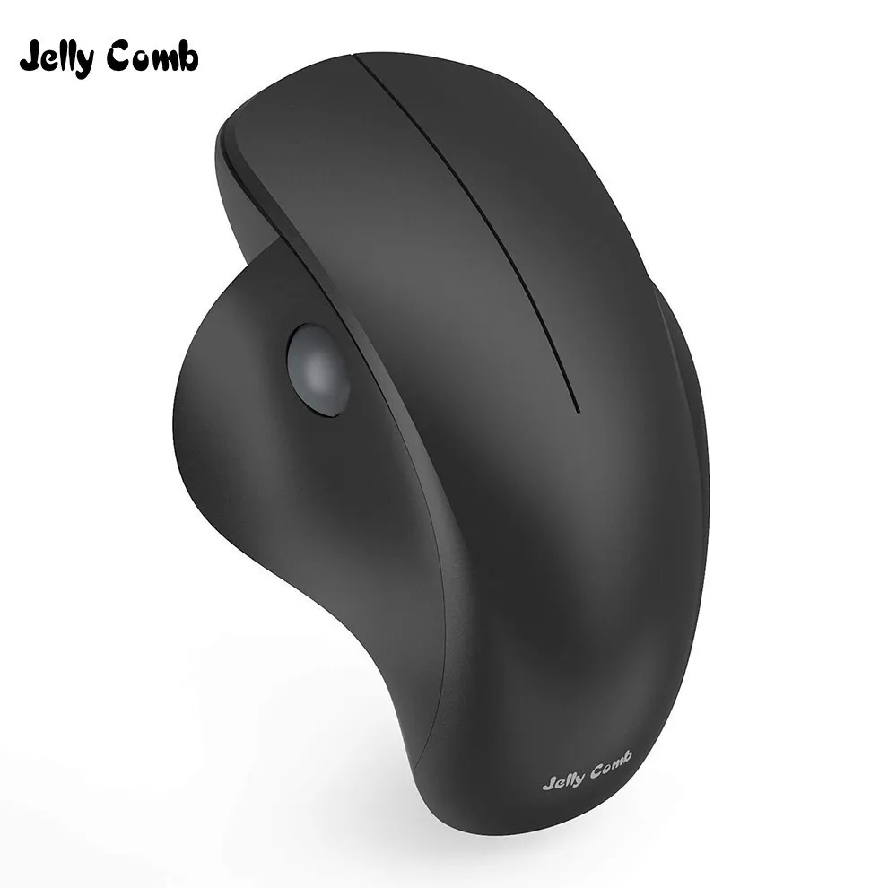 Скидка Jelly Comb 2,4 ГГц Беспроводная мышь Бесшумная мышь эргономичная мышь для компьютера ноутбука ПК настольный ноутбук Вертикальная мышь