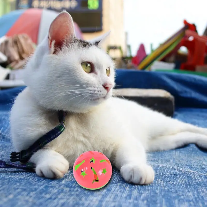 Котенок питомец игровые шарики нетоксичный пластиковый Колокольчик колокольчик
