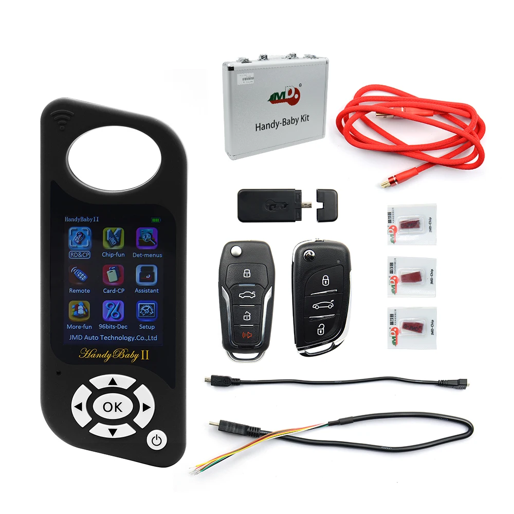 JMD Handy Baby II для 4D/46/48/G King Красный чип дистанционный генератор ключей копировальная