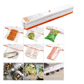 

Vacuum Sealer Machine Automatic Household Food Capper with High Sealing Strip