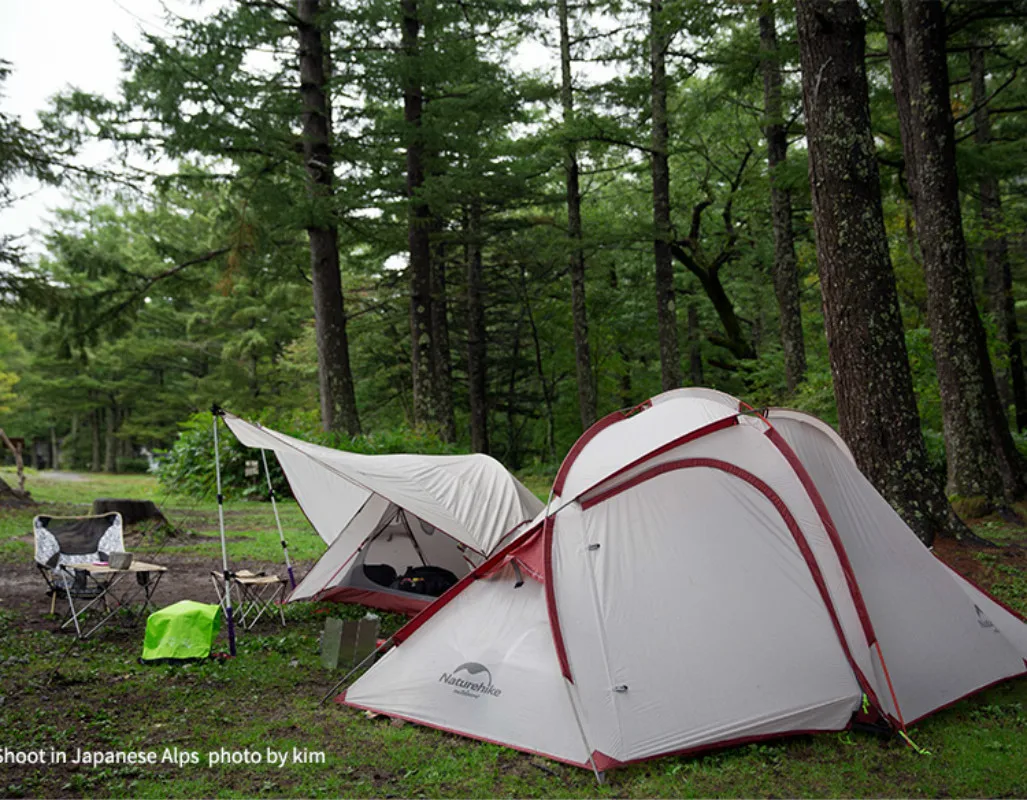 Naturehike Hiby Серия 2 3 человек 20D силиконовая ткань Водонепроницаемый Открытый