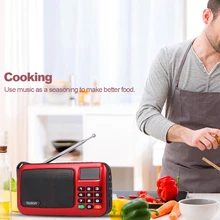 Rollton радио FM цифровое радио портативный USB проводной компьютерный динамик HiFi стерео приемник радио Поддержка TF воспроизведения музыки