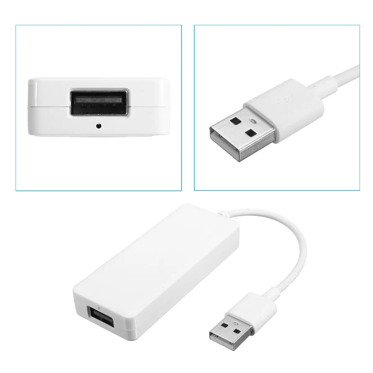 Автоссылка Dongle навигационный плеер Android Авто MP5 умный USB gps поддерживает Белый