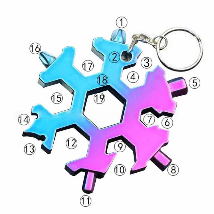 

Tool Part Portable Multi-Purpose Integrated Wrench Tool Hardware Tool Accessories Outdoor Gadgets Multi-Purpose Tool