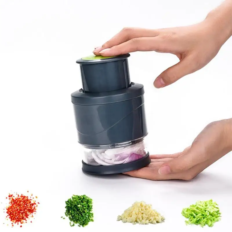 Kitchen Food Pressing Onion Chopper Cutter Slicer Peeler Dicer