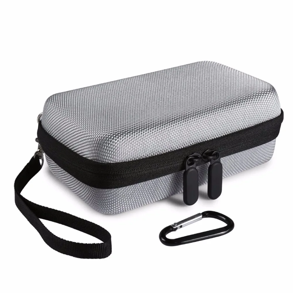 

Hard Case for HP Sprocket,EVA Nylon Shockproof Carrying Bag fit Phone Sprocket Portable Photo Printer,Anker Hard Drive(grey)
