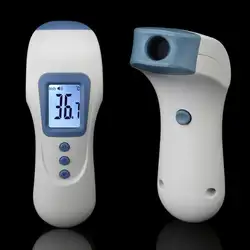 Новый перезаряжаемый цифровой термометр инфракрасный Детский Взрослый лоб Бесконтактный инфракрасный термометр с ЖК-подсветкой