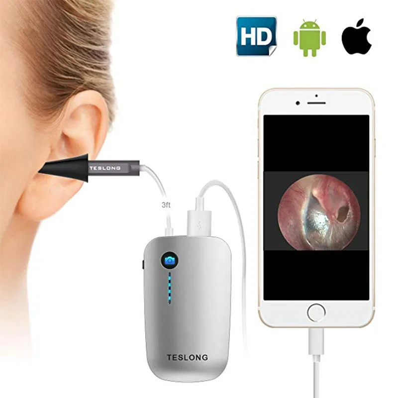 

EastVita 720P USB Endoscope Inspection Camera Waterproof Otoscope Ear Camera Wifi USB Borescope Endoscope for Android iphone