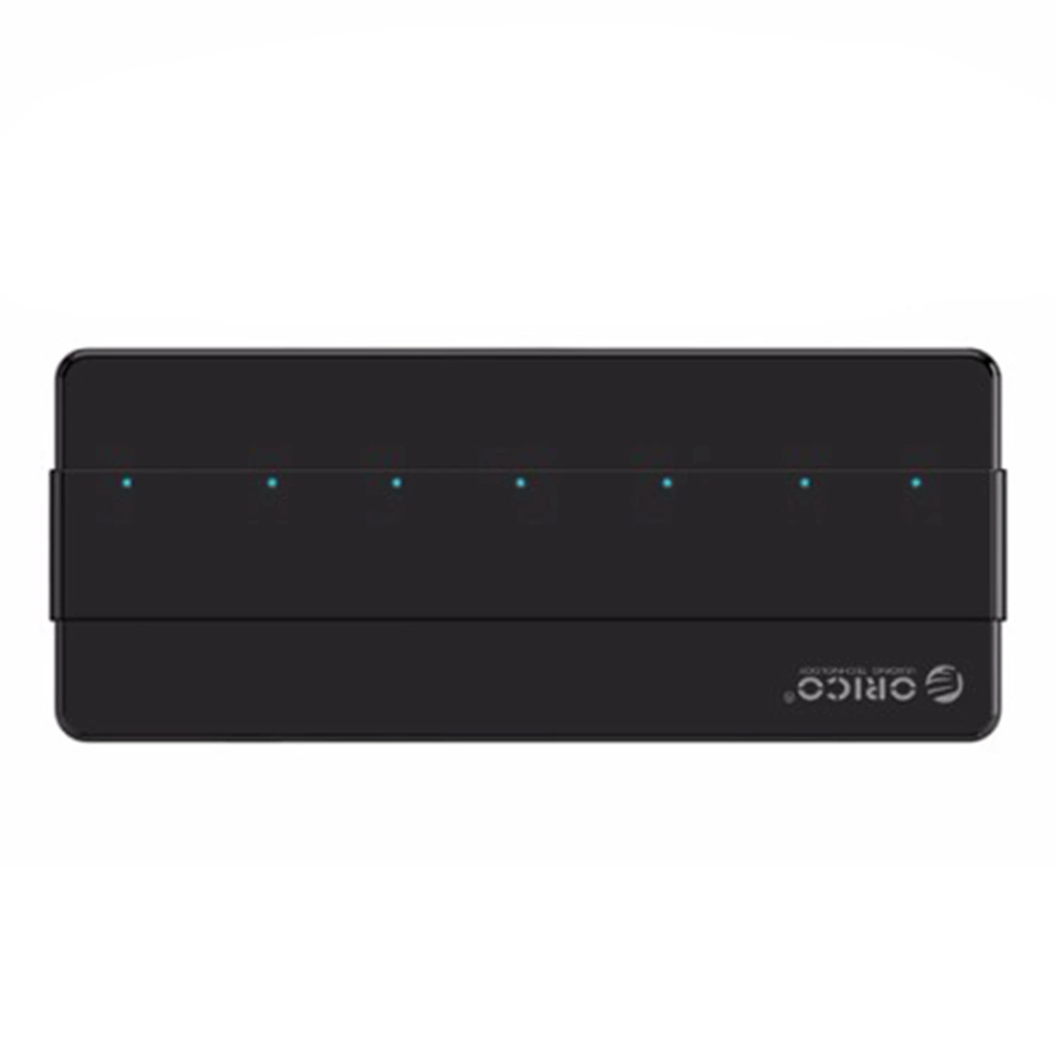 

Orico 5Gbps Super Speed 7 Port Usb 3.0 Hub Portable 12V 3A Power Adapter Via Controller 3.3Ft For Laptop Desktop Peripherals