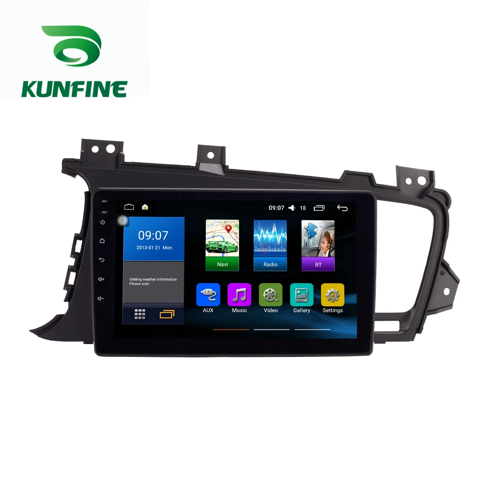 

Octa Core 1024*600 Android 8.1 Car DVD GPS Navigation Player Deckless Car Stereo for Kia K5 2009-2015 Headunit Radio