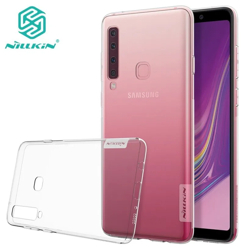 

For Samsung A9s Nillkin Nature Transparent Soft silicon TPU Protector cover for Samsung A9 Star Pro/A9 2018/A9200 Case Cover