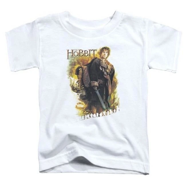 Trevco Hobbit-Bilbo короткий рукав Футболка для малыша белый-маленький 2 T | Мать и ребенок