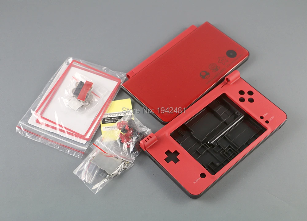 Цветной чехол с полным покрытием корпуса для Nintendo NDSi XL/LL консоли экранным