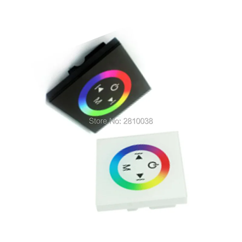 2 шт./лот полноцветный светодиодный контроллер DC 12 24 В led rgb Сенсорная панель 3
