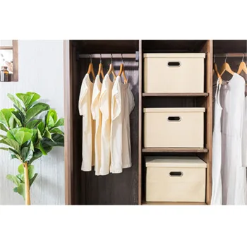 

Foldable Fabric Storage Bags Clothes Blanket Closet Sweater Organizer Box Multifunction Wardrobe Travel Fashion New Arrival 2019