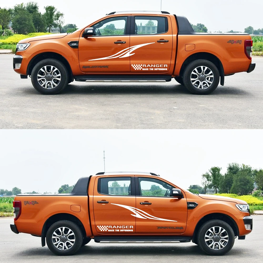 Наклейка для Ford Ranger боковая наклейка на кузов автомобиля украшение сделай сам
