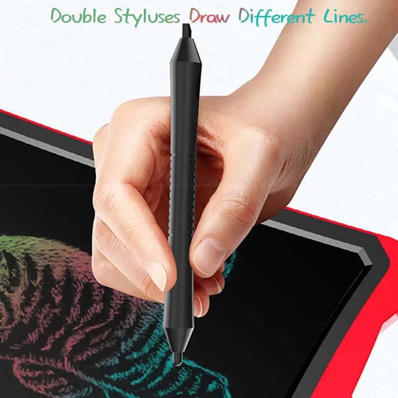 8,5 дюймовый цветной цифровой планшет для рисования с ЖК-дисплеем, портативная доска для детей, электронный блокнот для рисования и рукописного ввода