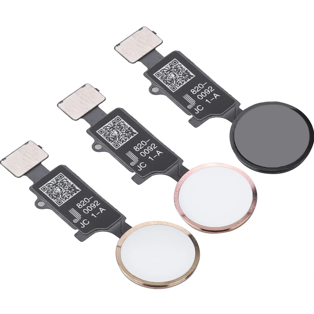 

cellphone flex cable Home Button Replacement No Touch ID Sensor Key Flex Cable for iPhone7/7 Plus/8/8 Plus flex cables Hot sale
