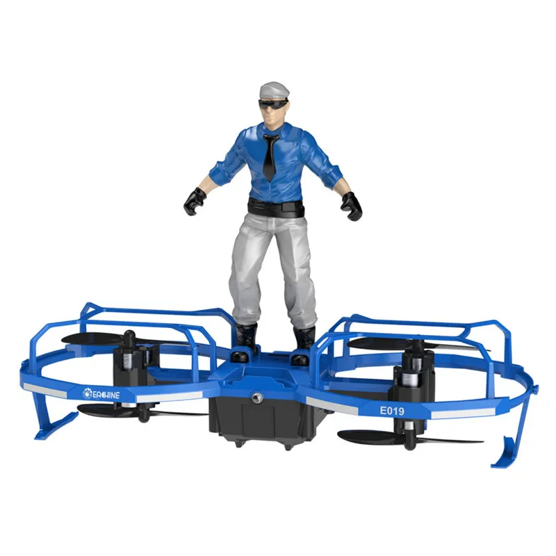 Продажа Система управления полетом Eachine E019 2 осевой RC трюк парапланерный режим полета с режимом удержания высоты Дрон Квадрокоптер RTF