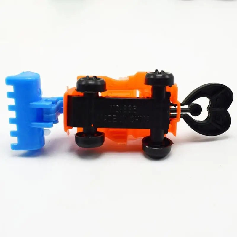 Мини-Транспортные средства инженерный автомобиль трактор игрушка самосвал модели грузовиков игрушки Автомобили Дети подарки набор случайный цвет