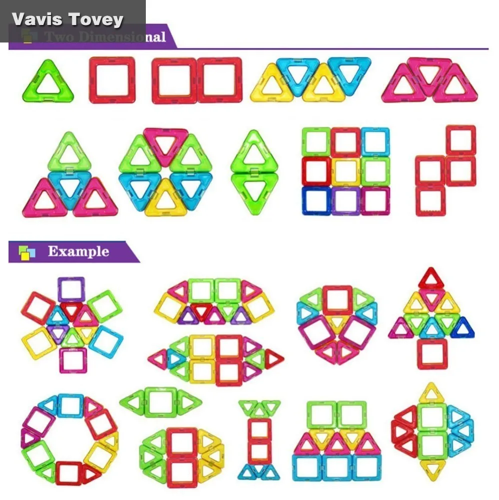 Vavis Tovey Магнитный конструктор-головоломка детский креативный DIY канцелярский подарок для мальчика девочки