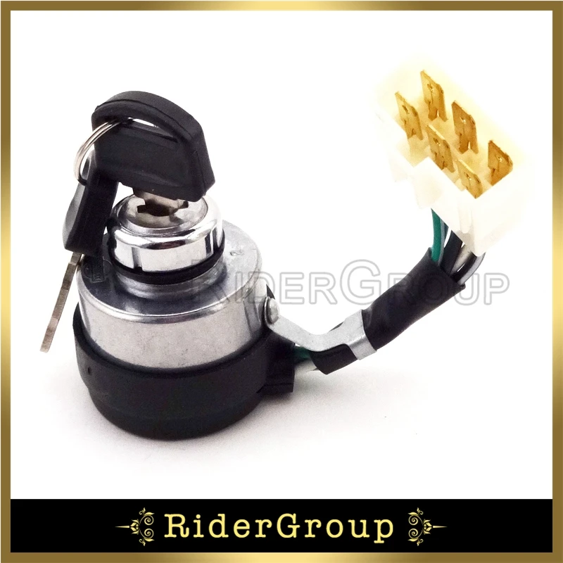 

6 Wire On Off Kill Ignition Switch Key For Gasoline Generator DuroMax XP4400E XP4400EH XP8500E XP10000E