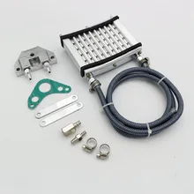 For 50cc 110cc 125cc 140cc 150cc ATV PIT PRO Trail Dirt Motorcycle CNC Aluminum Engine Oil Cooler Cooling Radiator Kit For 50cc 110cc 125cc 140cc 150cc ATV PIT PRO Trail Dirt Motorcycle CNC Aluminum Engine Oil Cooler Cooling Radiator Kit
