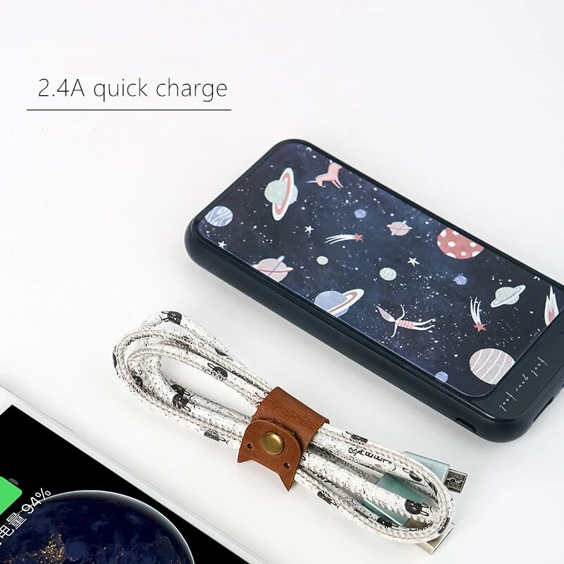 1 m نقل البيانات + سريع تهمة كابل ، 2.4A ، مستقرة و نقل سريع ، مصغرة USB ميناء و ل iphone/ipad, فريد تصميم ، متعددة الألوان