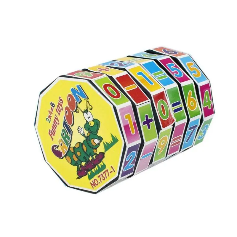 Kids math toy Plastic Digital Magic Math Calculation Training Toy for Child Plastic Digital puzzle Game Mathematic Education Toy