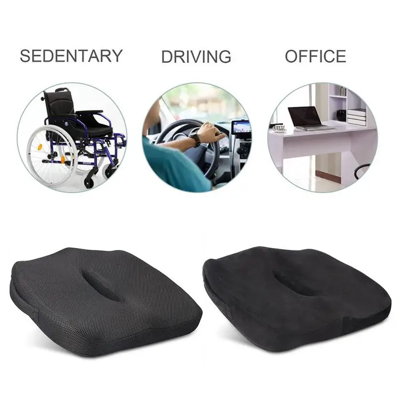 مريحة الذاكرة وسادة مقعد منفوخة يساعد مع وعرق النسا آلام الظهر للرجوع كرسي مكتب الجلوس على الأرض مريحة الذاكرة وسادة مقعد منفوخة يساعد مع وعرق النسا آلام الظهر للرجوع كرسي مكتب الجلوس على الأرض