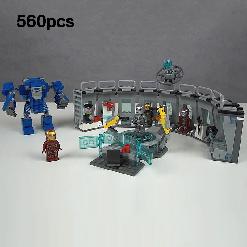 

compatible legoinglys Marvel Super heroes Avengers 4 Endgame Captain Marvel,Iron man,Ultimate Quinjet Building Block Brick Toys