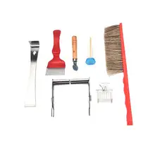 7 шт. комплект пчеловодство оборудование инструмент пчела кисточки Catcher вилы клетка queen улья Лидер продаж