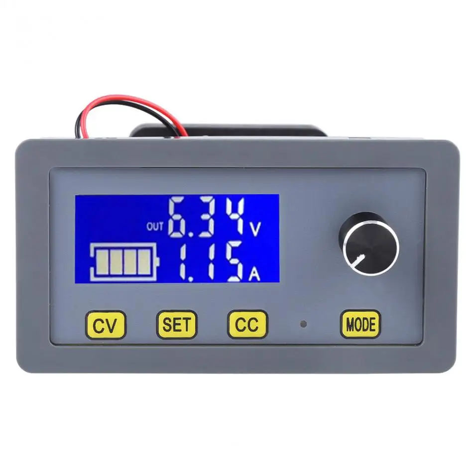 

160W 6V-32V to 0-32V Adjustable 5A LCD Digital Step-Down Power Supply Module Buck Module Voltage Converter With Fan Tester