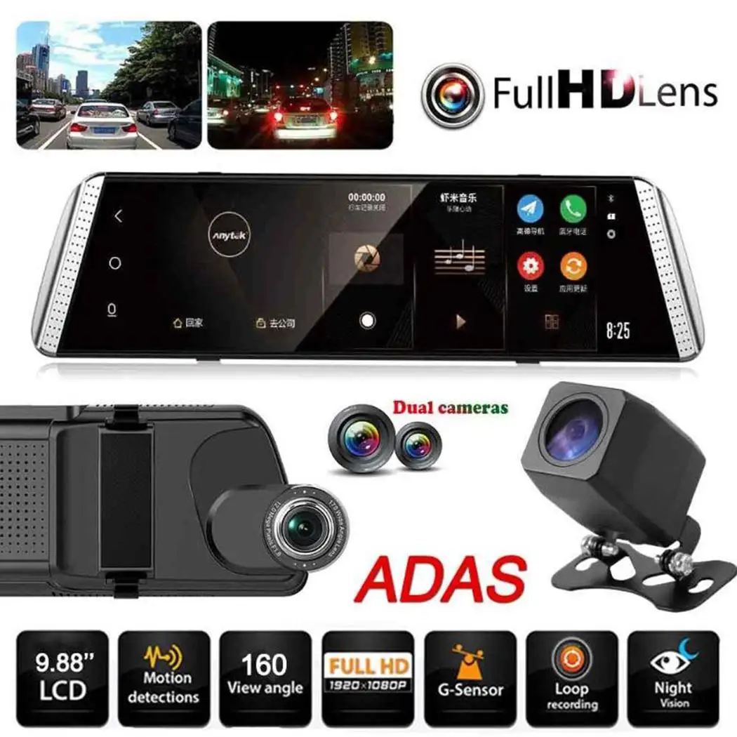 

Windows HD Rear Car 264 7 DVR XP 1080P MOV AAC Car and H MAC No Front Recorder Camera Support Driving VISTA Dual Lens