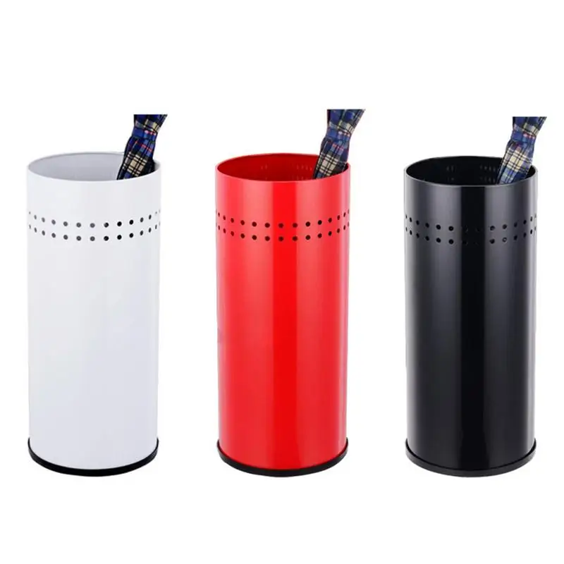 

Wrought Iron Umbrella Holder Umbrella Stand Rack Bucket Home Decoration for Hotel Lobby Office