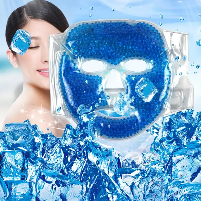 Ice Mask Face Eye Mask Gel Cold Pack Reduce Puffiness Bags Eyes Puffy Dark Circles Remover Cover For Sleeping Pressure Relief
