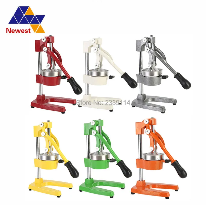 

Free shipping lemon orange Colorful hand press juicer,hand manual fruit squeezer for sale