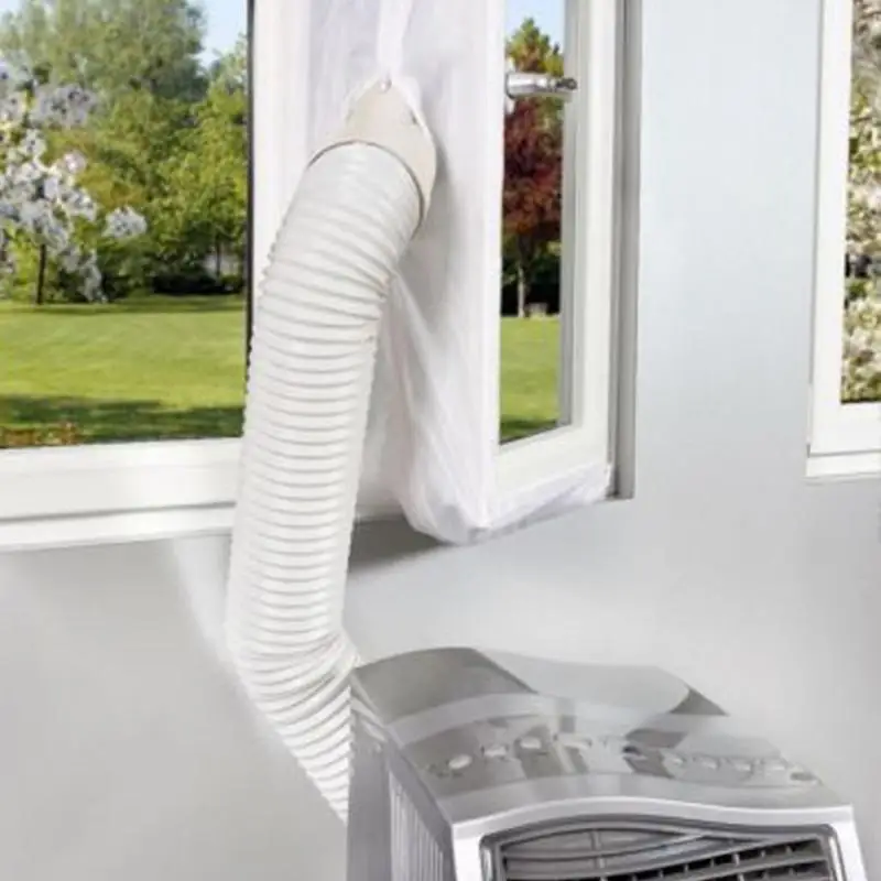 

4m Air Lock Window Seal Cloth Plate White Universal Home Flexible Waterproof Soft Board For Mobile Air Conditioner High quality