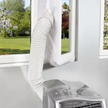4m Air Lock Window Seal Cloth Plate White Universal Home Flexible Waterproof Soft Board For Mobile Air Conditioner High quality