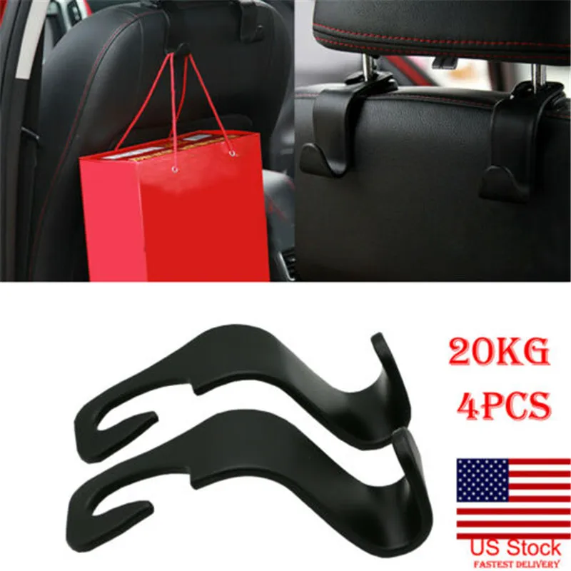 US портативный автомобильный крючок для сиденья сумка-кошелек подвесная вешалка