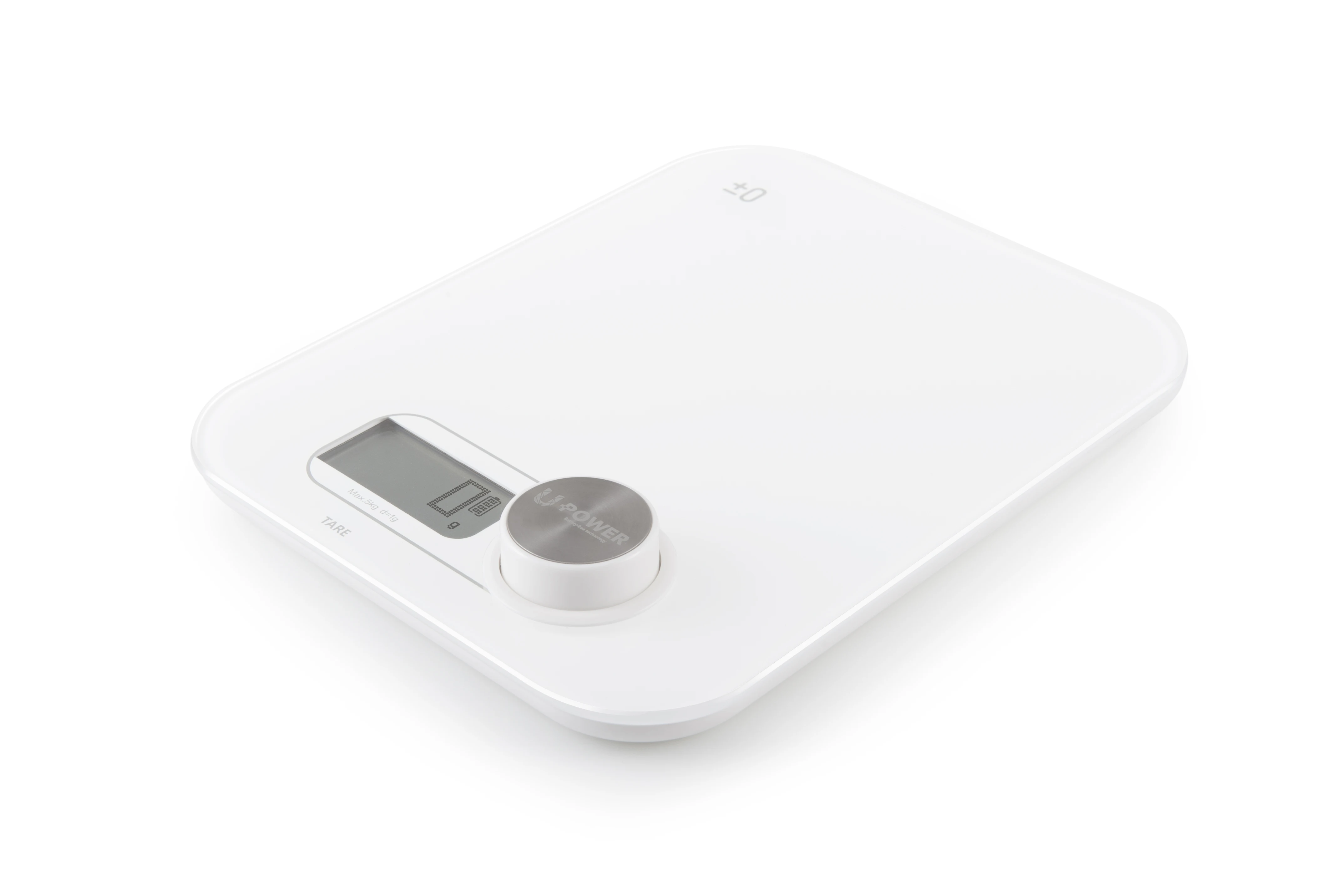  IKOHS PONDUS WHITE Kitchen Scale without Batteries White Weight Min 5g LED Display Multifunctional  - 32984958376