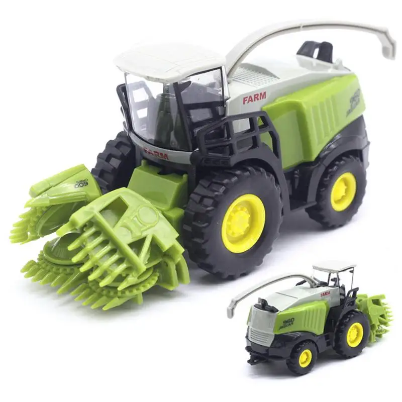 Children's Agricultural Harvester Alloy Car Model Toy Alloy Children