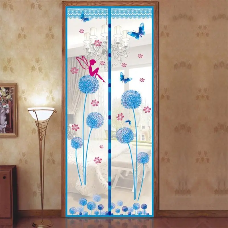 

Magnets Mosquito Net Curtain Door Mesh Insect Netting with Magnets on The Door Mesh Screen Home Door Curtains