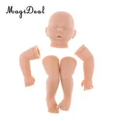 Настоящее прикосновение 20 дюймов Reborn наборы реалистичные Спящая кукла пустая голова конечностей формы Новорожденный ребенок DIY