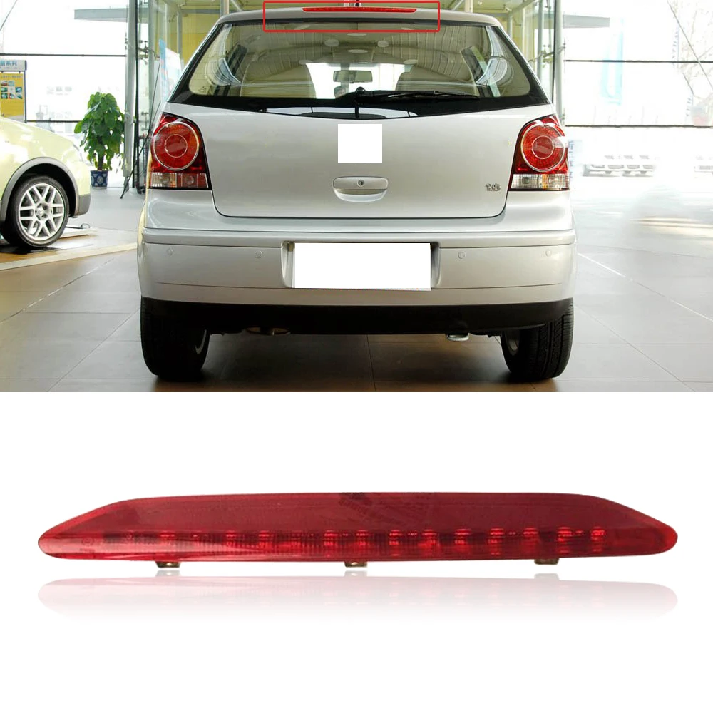 CAPQX For VW Polo Hatchback 2002 2010 Rear Brake Light High Mount Stop