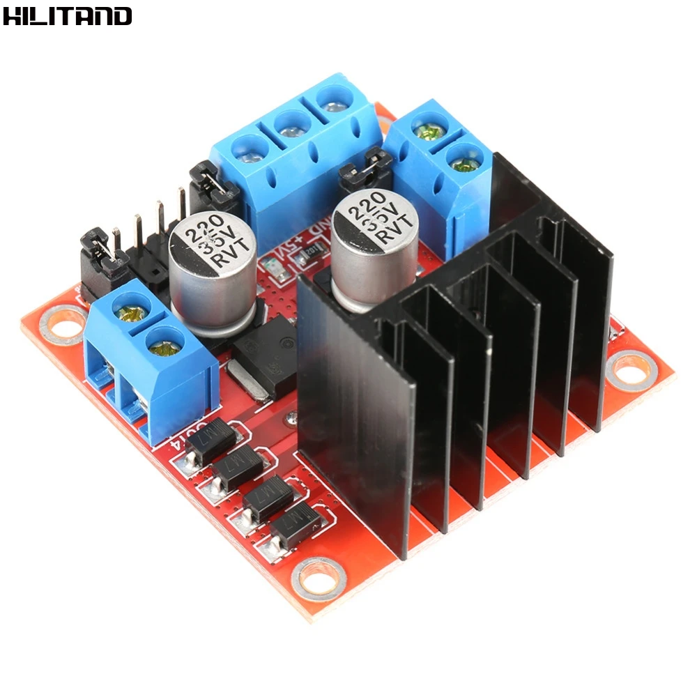 

5pcs L298N H Bridge Stepper Motor Driver Module Driver Board Module for Stepper Motor Smart Car Robot HOT Wholesale